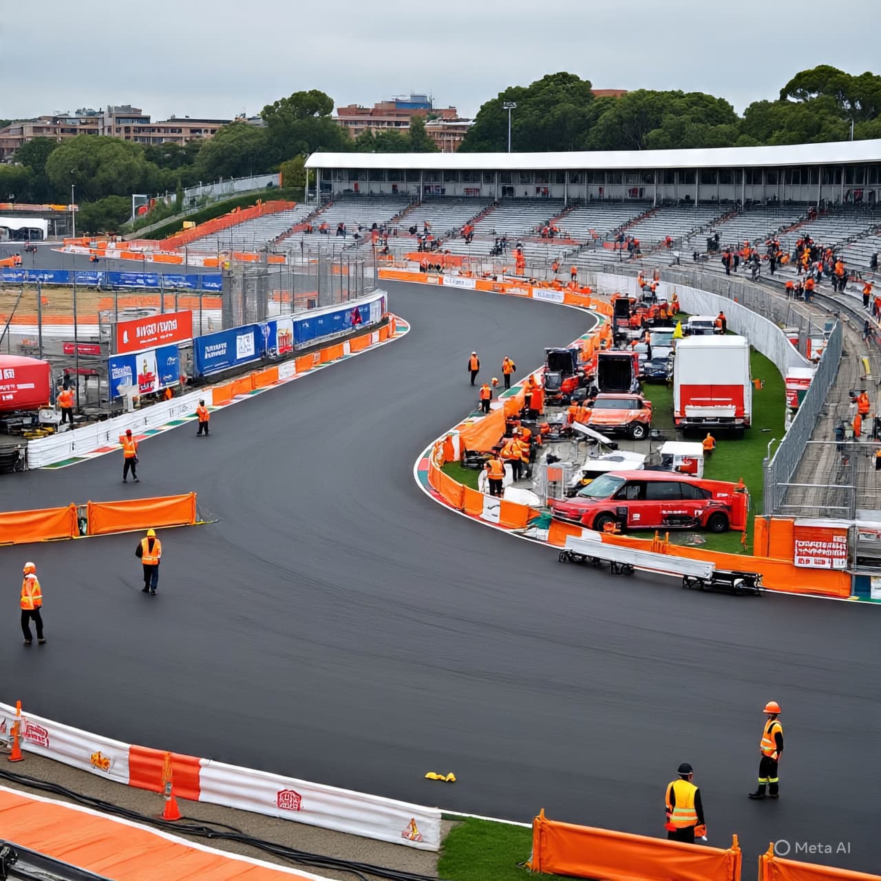When The Crowd Watches The Track, Who Watches The Corridors Behind It?