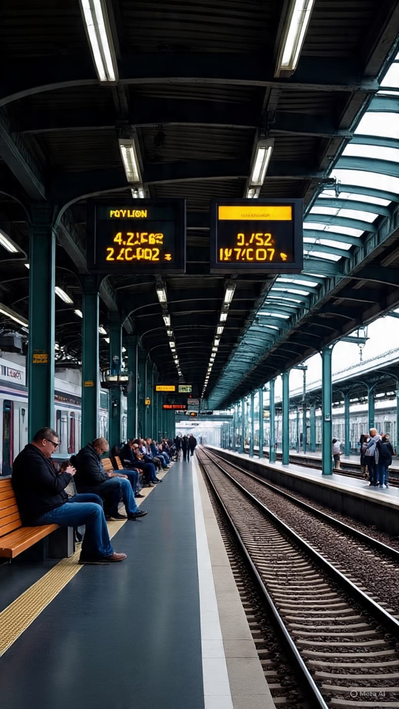 Between Arrival and Delay: A Global Event Encounters a Sudden Shift