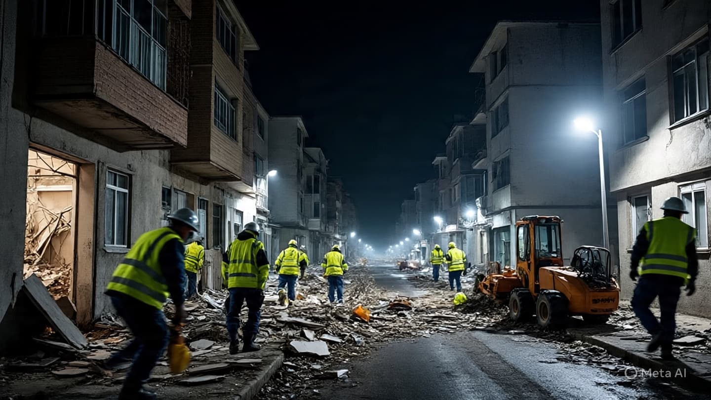 In the Shadow of Missiles, Ordinary Lives Continue to Fracture