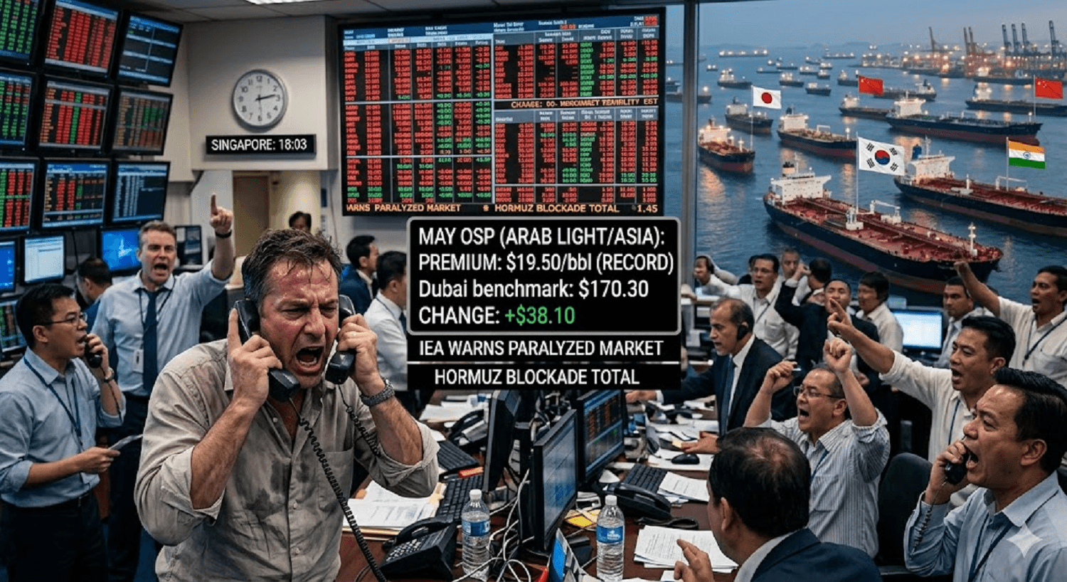 The $19.50 Premium: Saudi Arabia Sets Unprecedented Record for Oil Prices in Asia