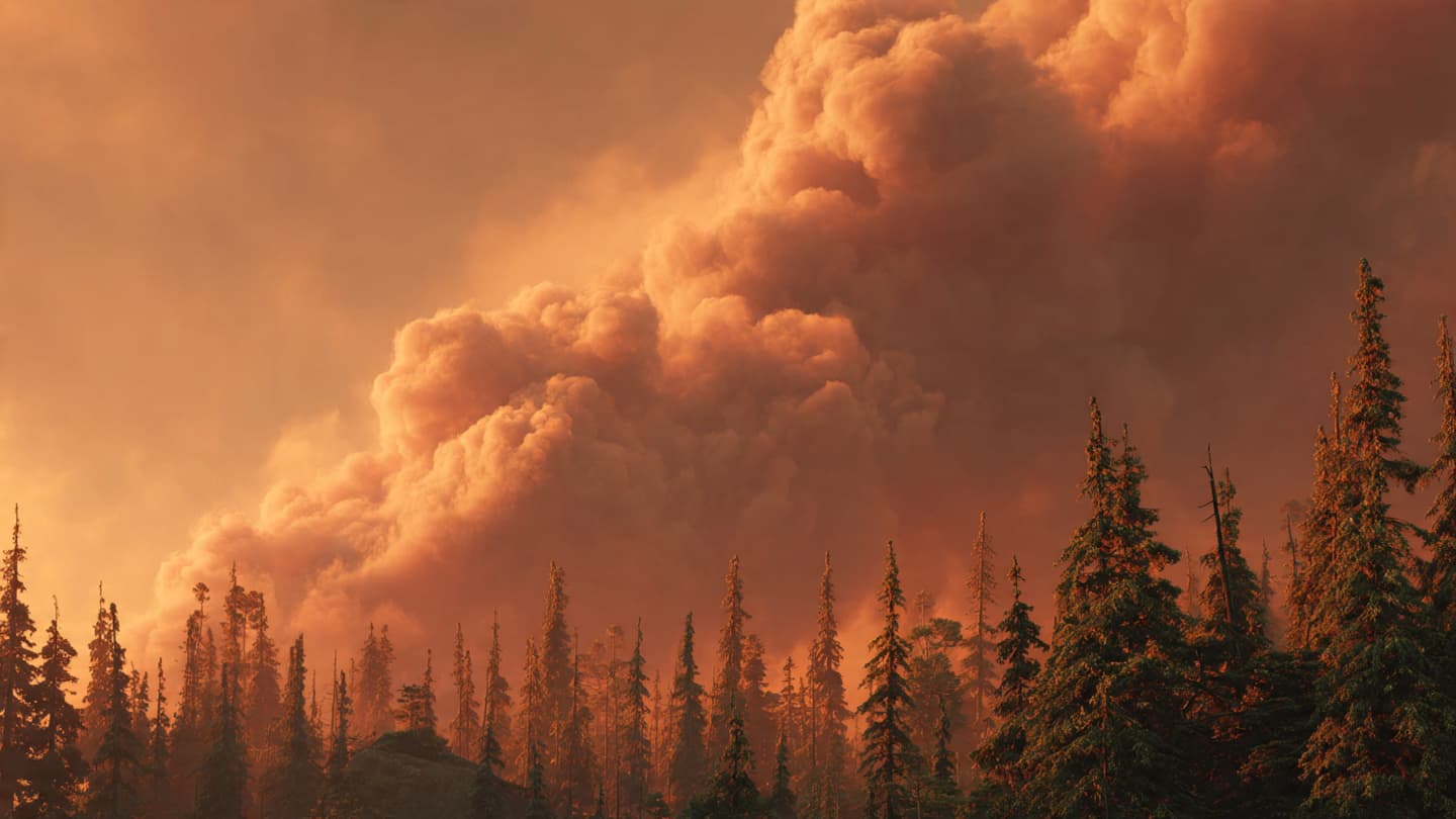Where the Pine Needles Sunder, A Breath of Smoke Rising From the Brandenburg Sands
