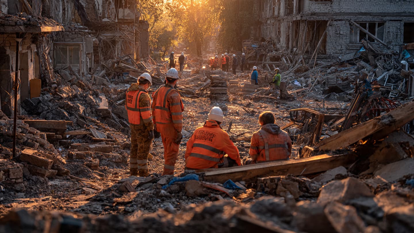 Between Sirens and the Sea: Ukraine Counts Its Dead as Fire Falls on Ports and Villages