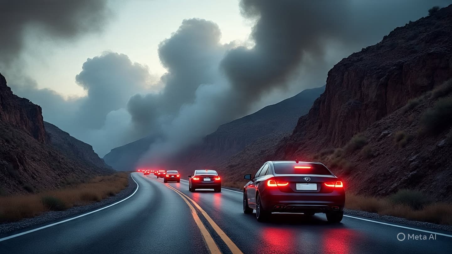 Where The Canyon Meets The Flame, Observations On The Season Of Rising Crimson Smoke