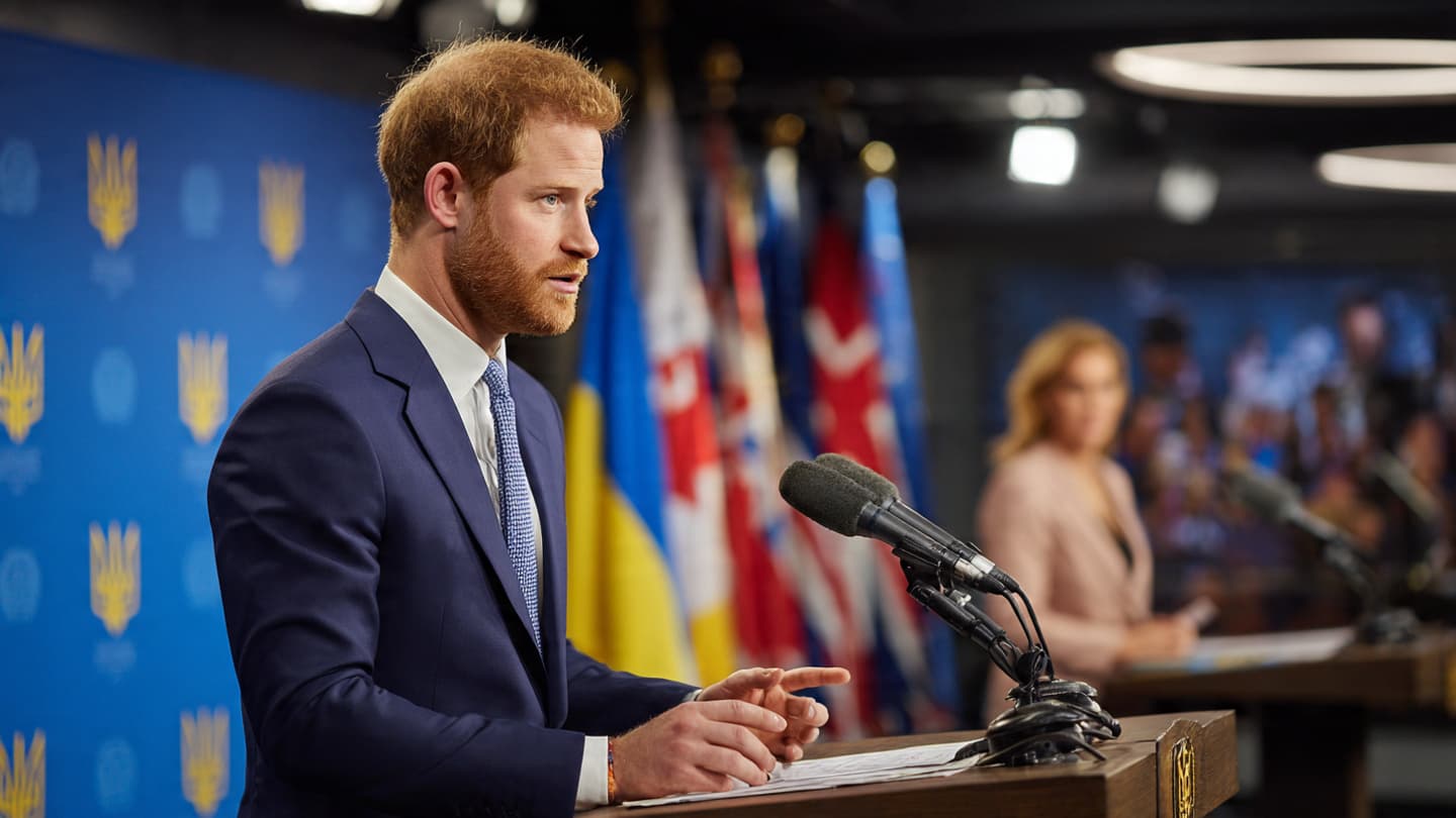 Under Gray Ukrainian Skies: Prince Harry, the Crown, and the Quiet Language of Duty