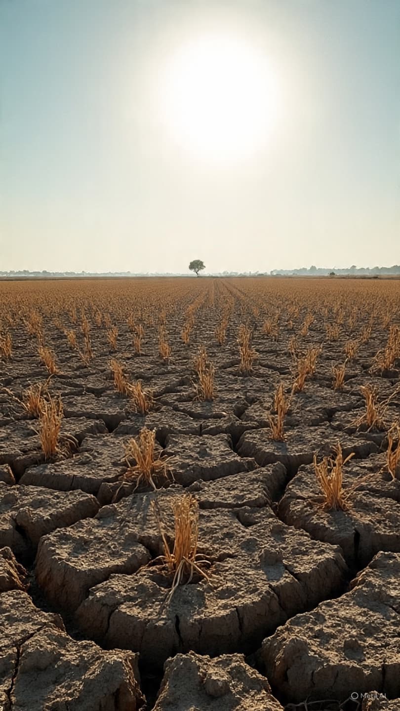 Between Growth and Dryness: A Landscape Adjusts to New Conditions