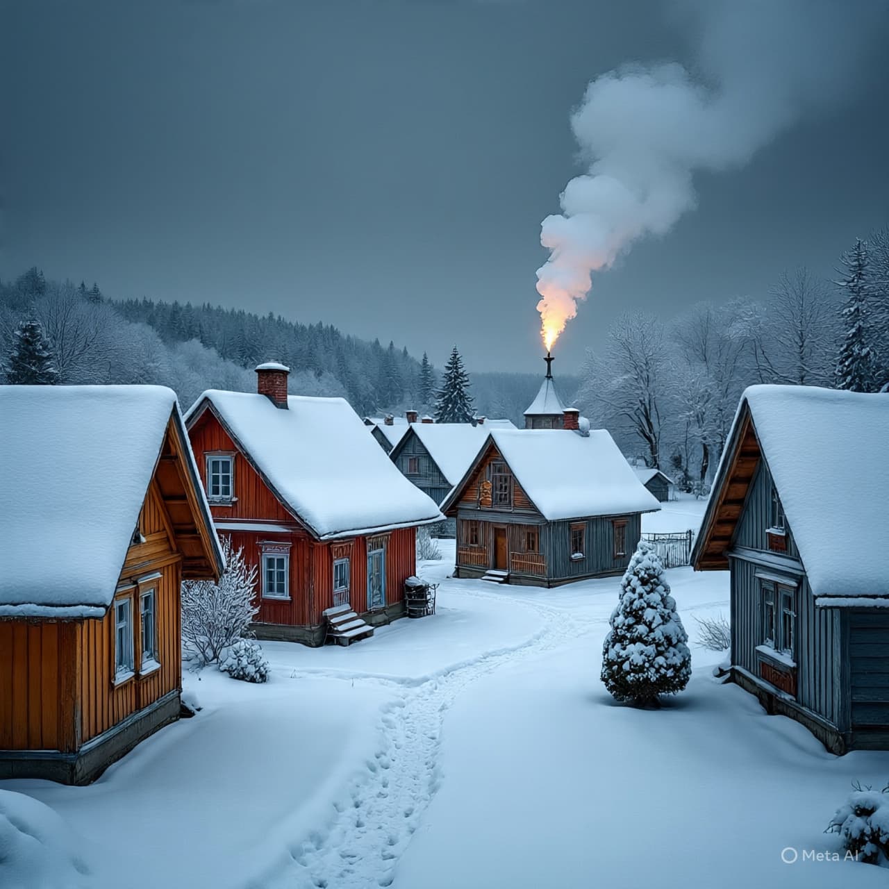 Through Ice and Smoke: The Quiet Resilience of a Nation Under Fire