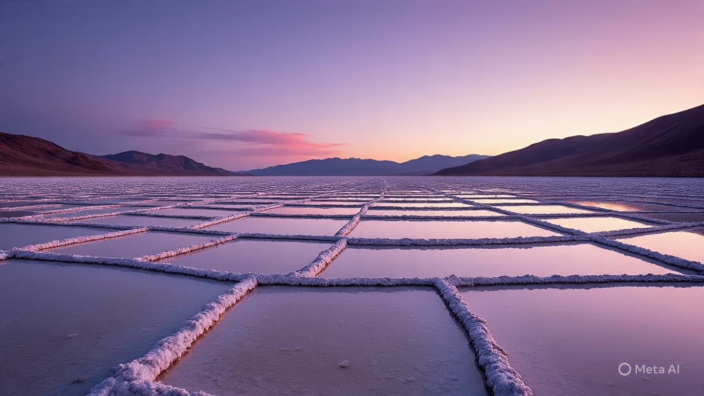 When the Sea Leaves its Salt on the Earth: Reflections on a Primal Harvest