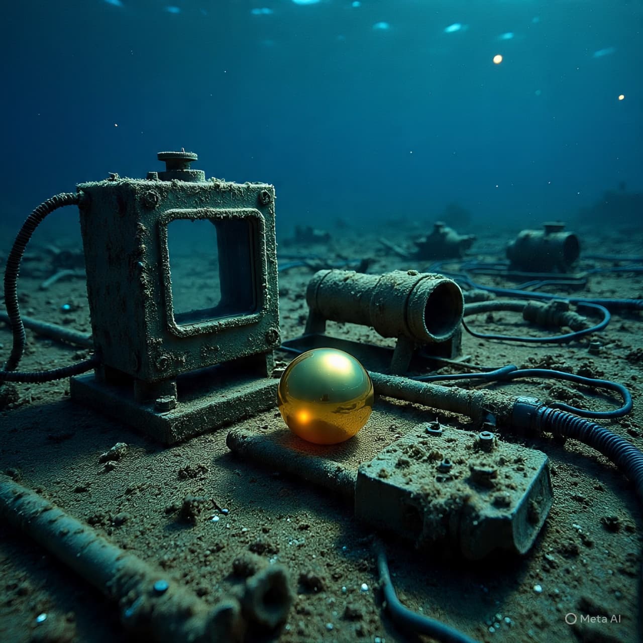 A Golden Sphere Rises from Darkness, Asking More Than It Answers