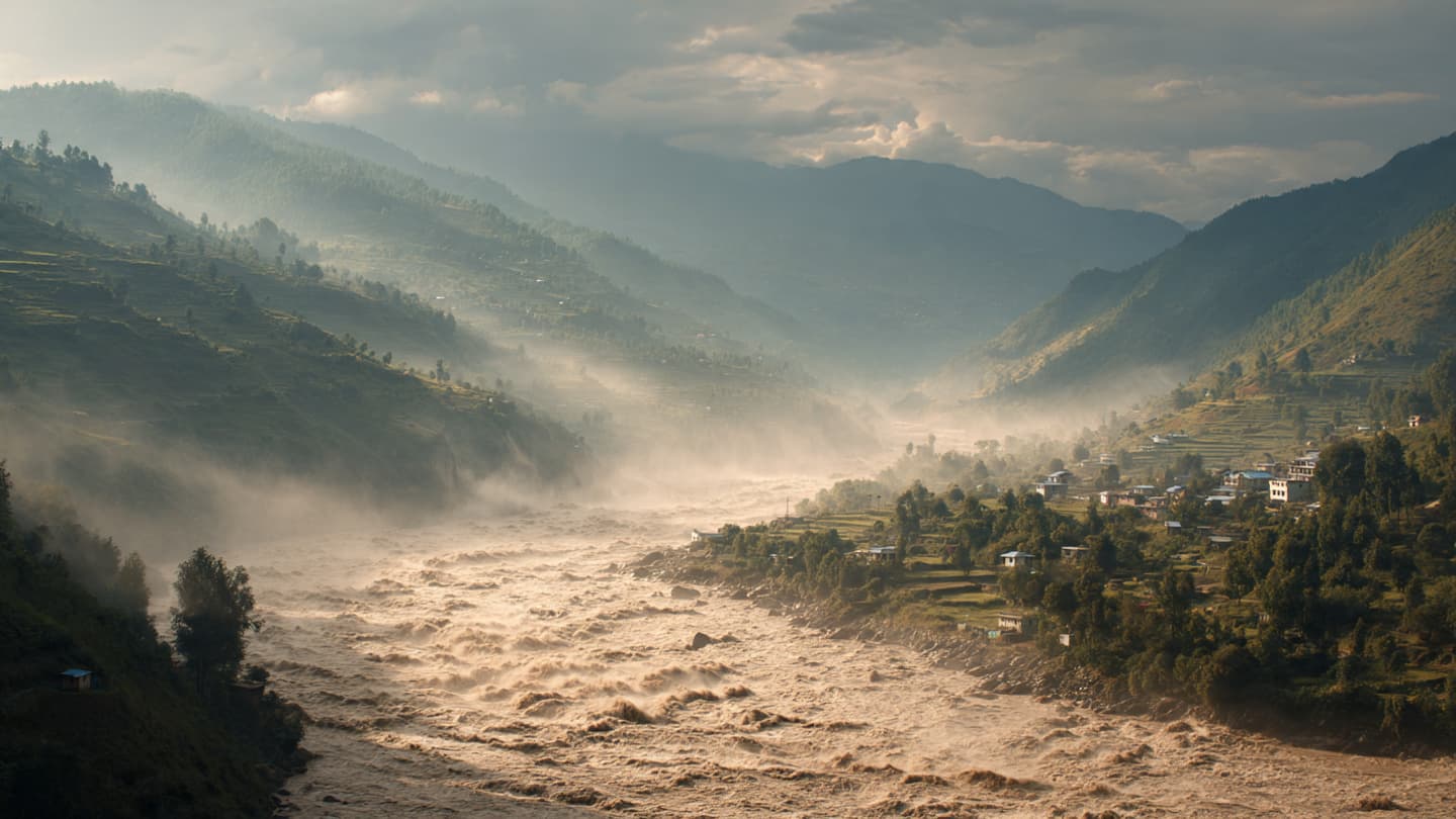 Between the Peak and the Current: The Soft Ruin of a Northern Highland Storm