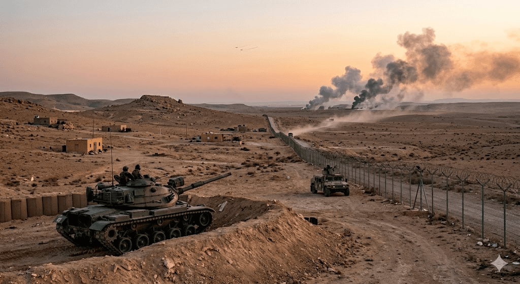 Border Blitz: Jordan Unleashes Targeted Airstrikes Along Syrian Frontier to Combat Regional Threats