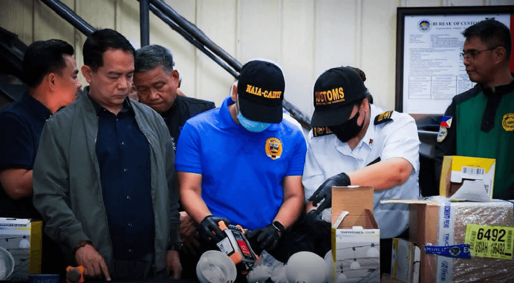 Blinding Bust: BOC Seizes P250M Worth of 'Shabu' Hidden in Industrial Spotlights