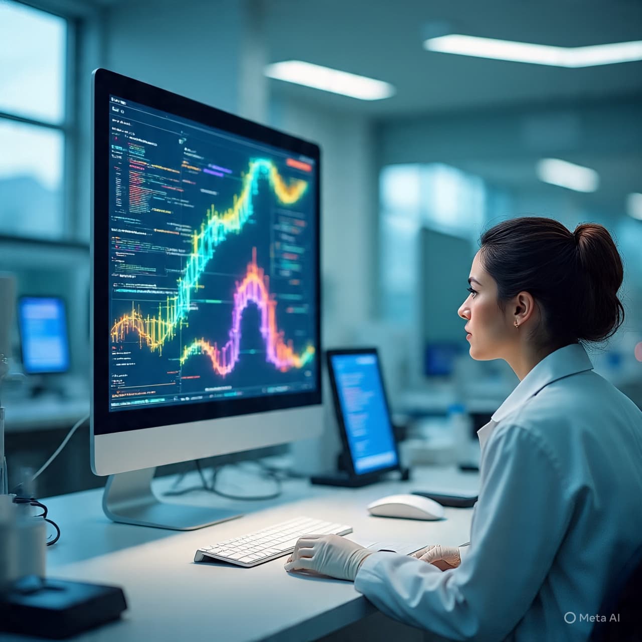 Within the Microscopic Stream, A Quiet Mapping of the Body’s Hidden and Vital Pulse