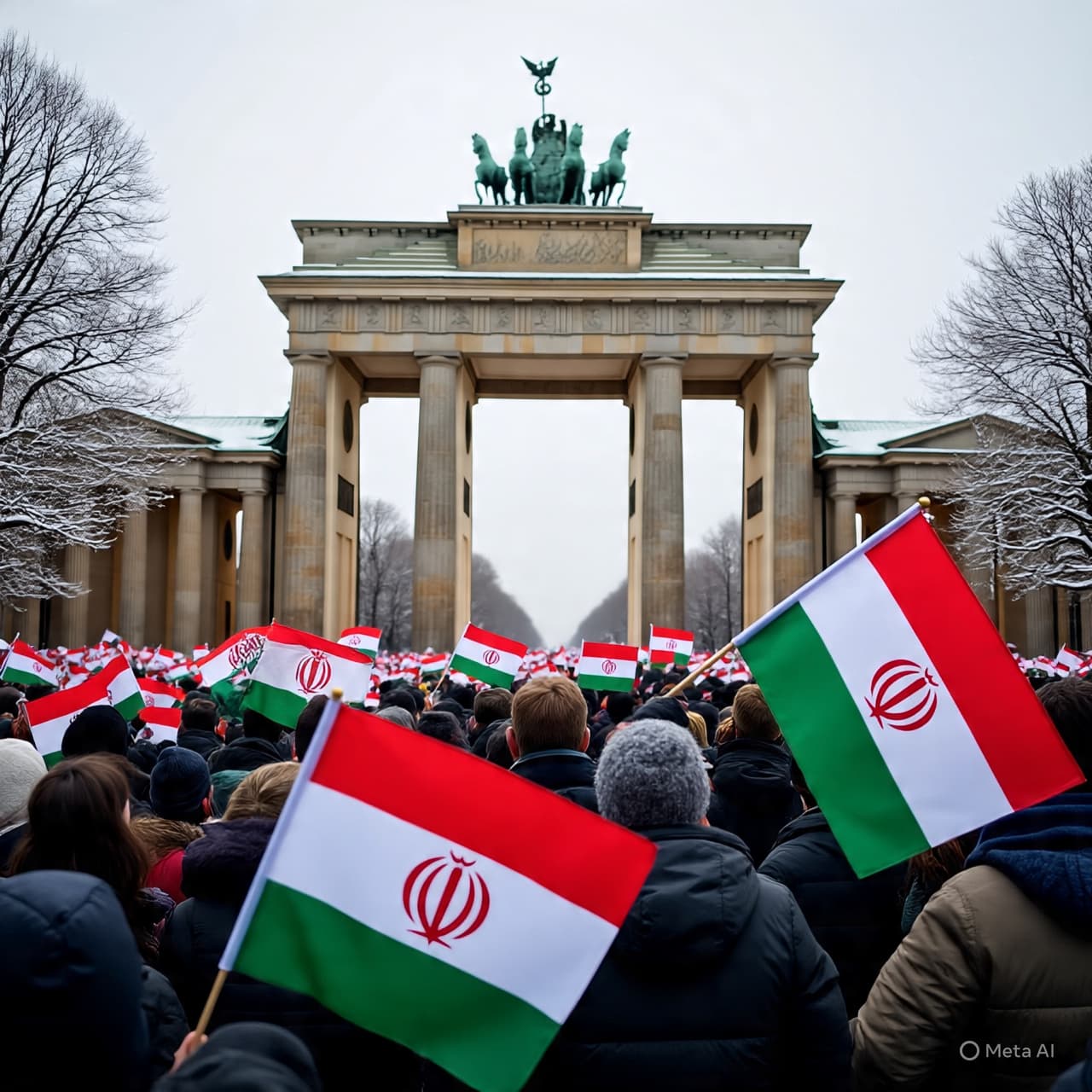 Between Chilled Cobblestones and Warm Resolve: Solidarity for a Distant Struggle