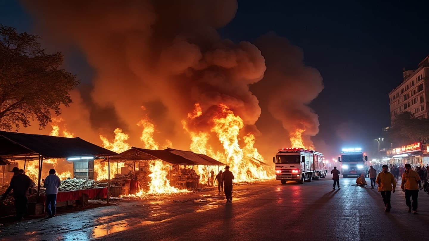 When Flames Rewrote the Market’s Story, What Remains in the Ashes of Daily Life