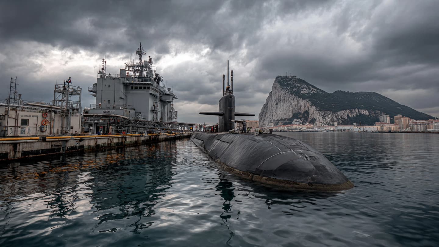 A Silent Submarine Sent a Message Across the Mediterranean