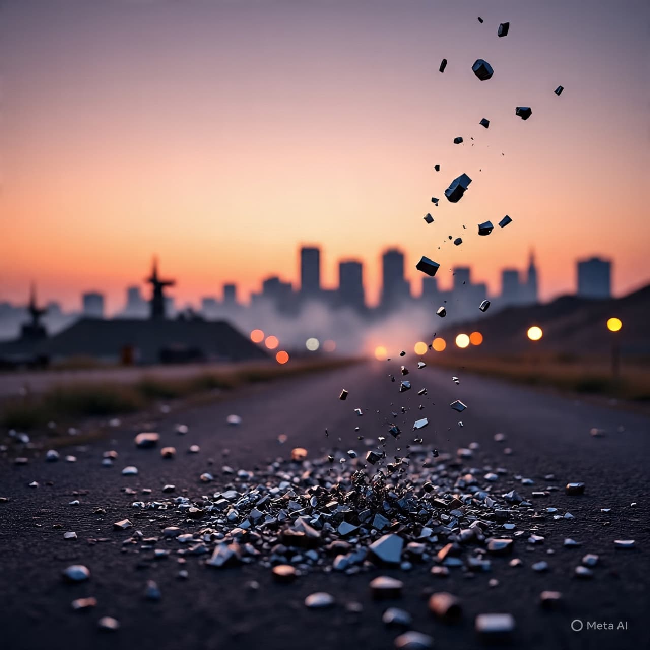 When Fragments Fall Near Power, How Close Is Too Close to the Edge?