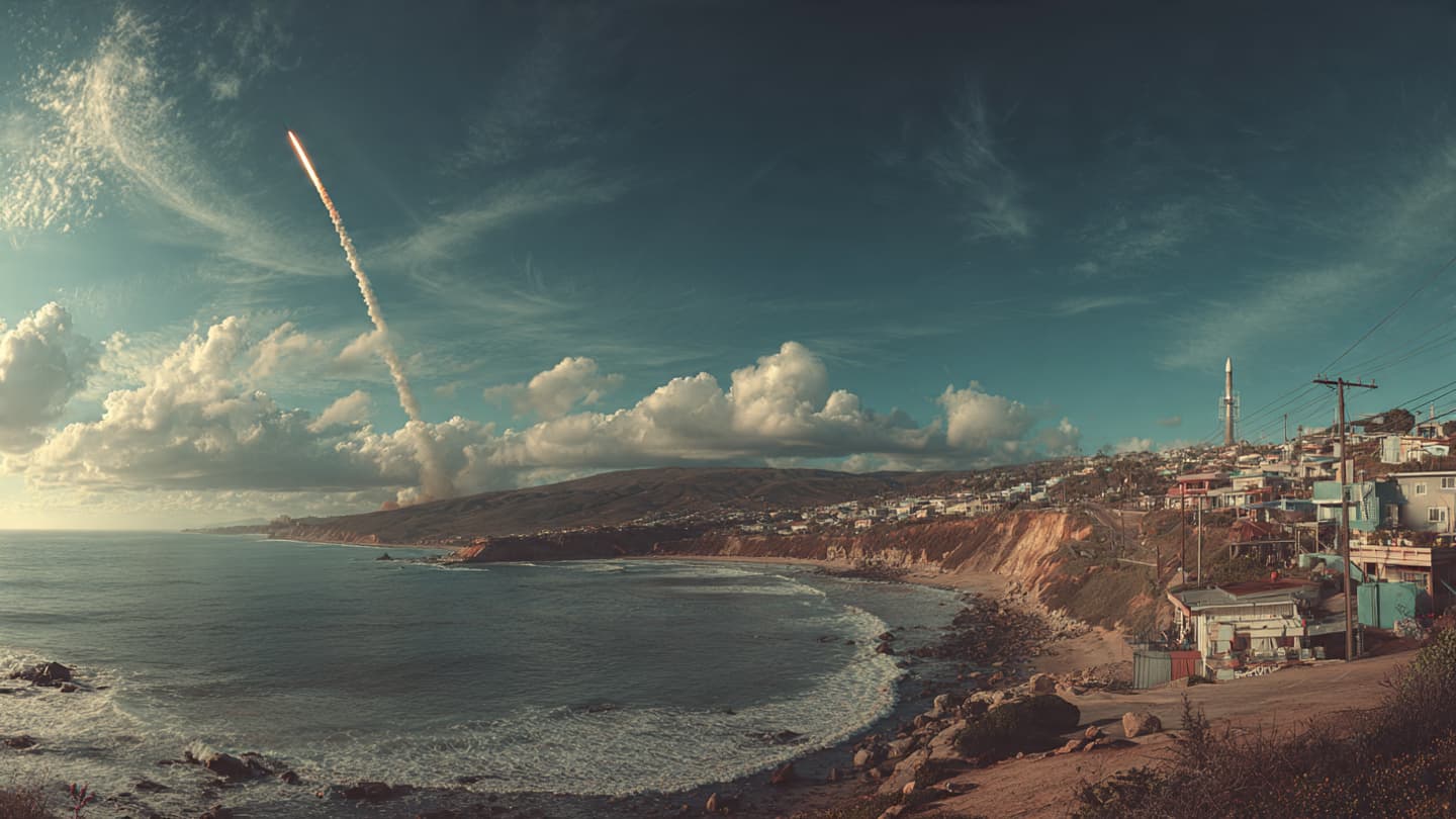When Rockets Rise, How Does Life on the Ground Respond?