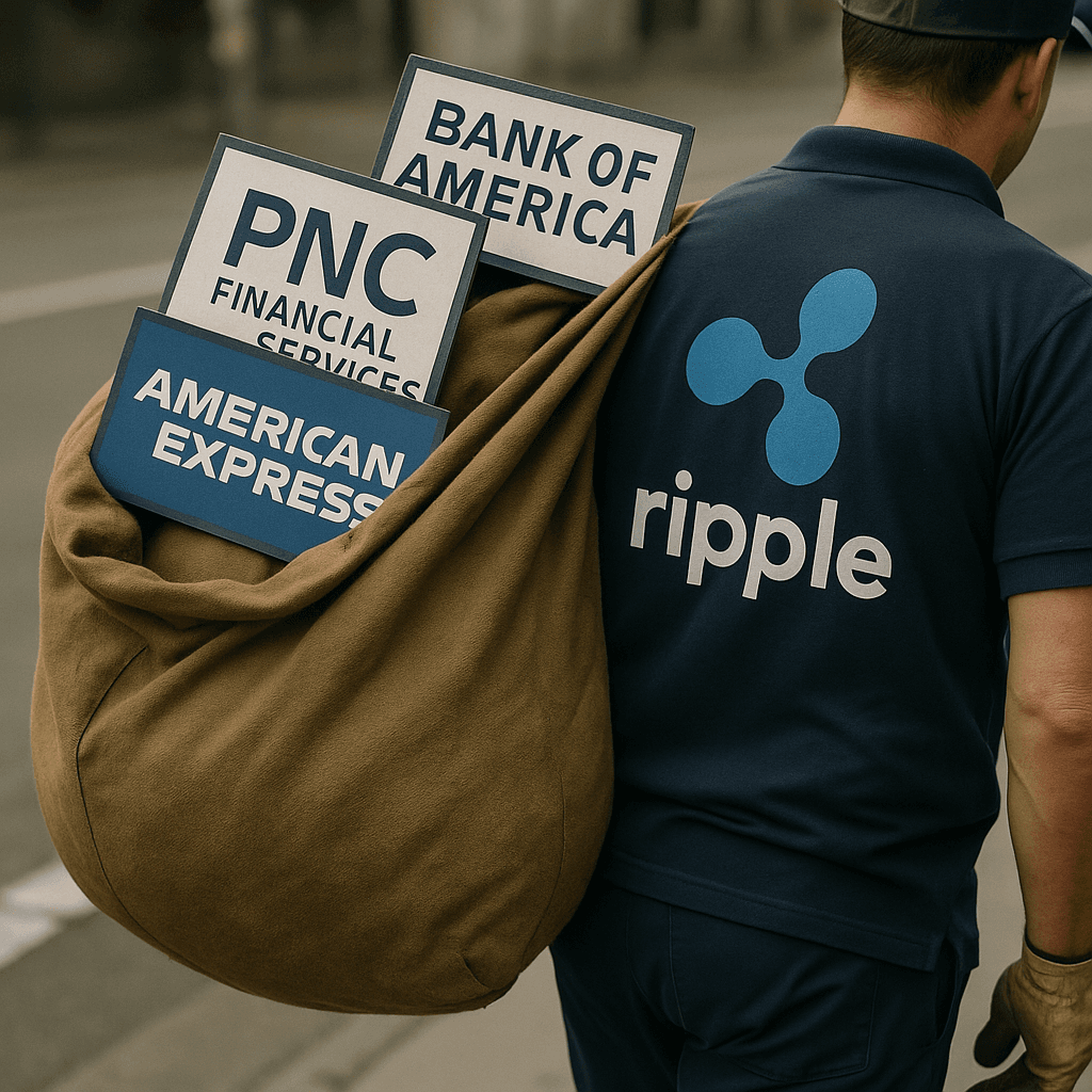 BREAKING: Major U.S. Financial Institutions Including PNC Financial Services, Bank of America, and American Express Begin Utilizing XRP for Cross-Border Transactions