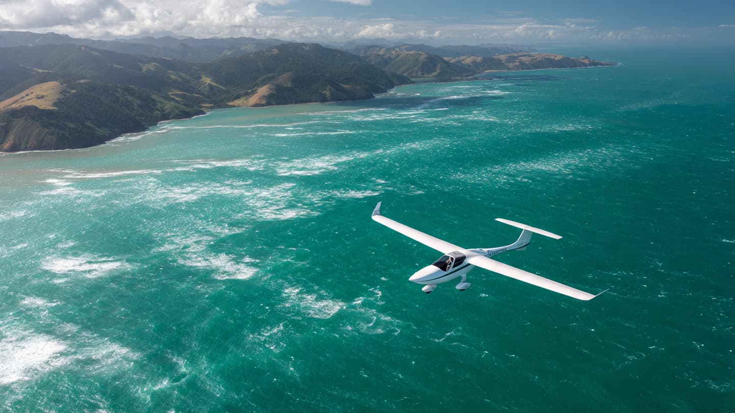 The Silent Arch Across The Strait: Reflections On The First Electric Plane Crossing