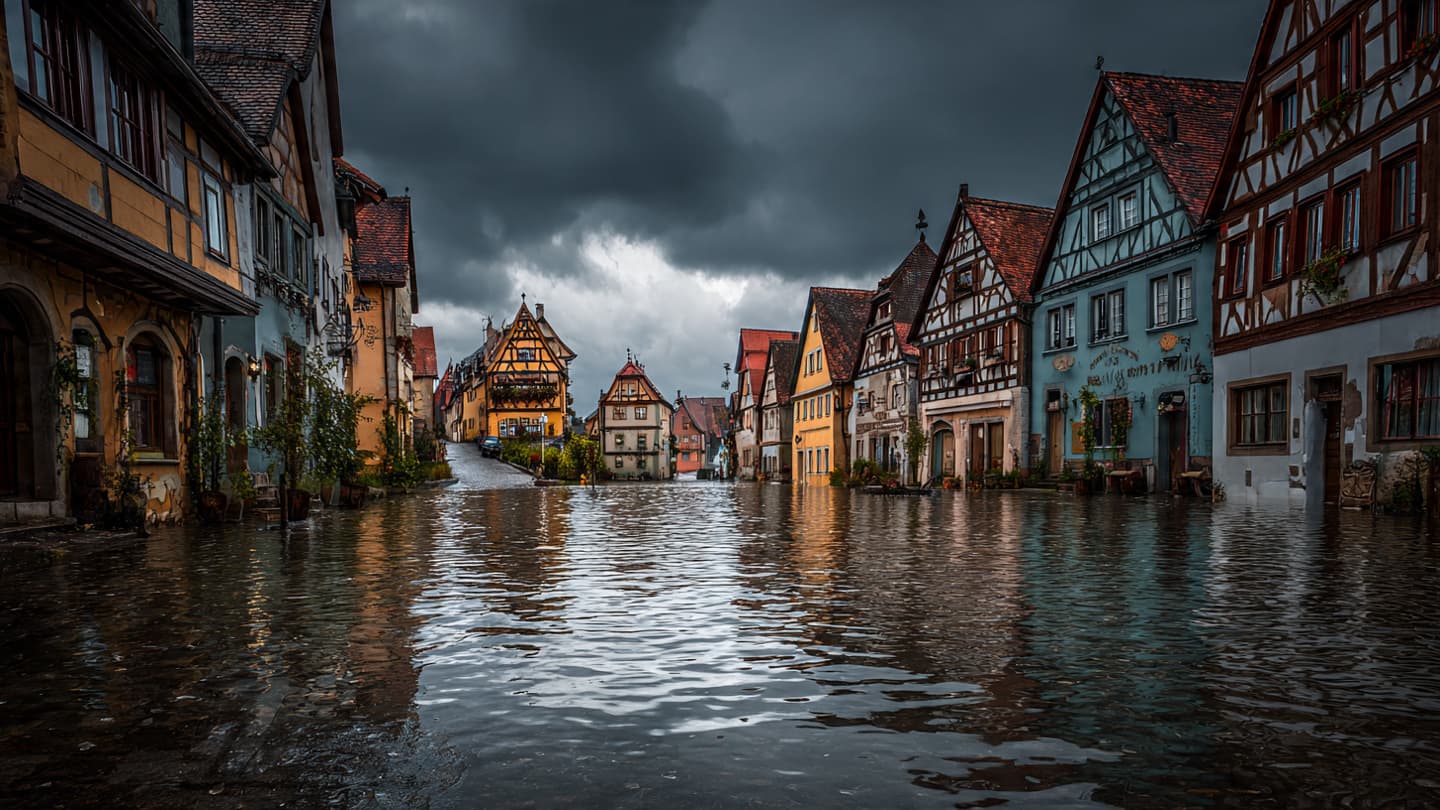 Between the Glimmering Peaks and the Rising Tide, Reflections on a Night of Storms