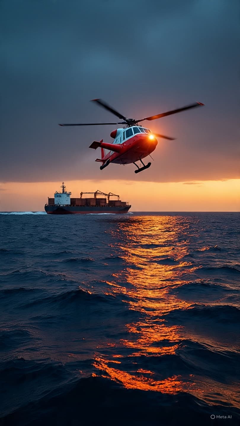 When Salt and Steel Converge: A Quiet Reflection on Life Rescued From the Western Deep