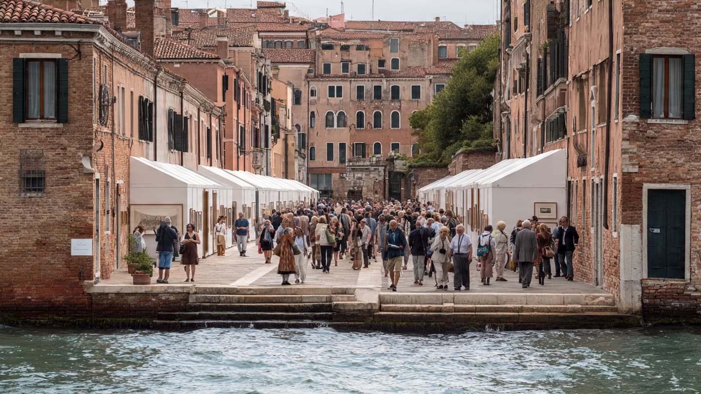 The Biennale Begins Beneath Beautiful Ceilings and Difficult Questions