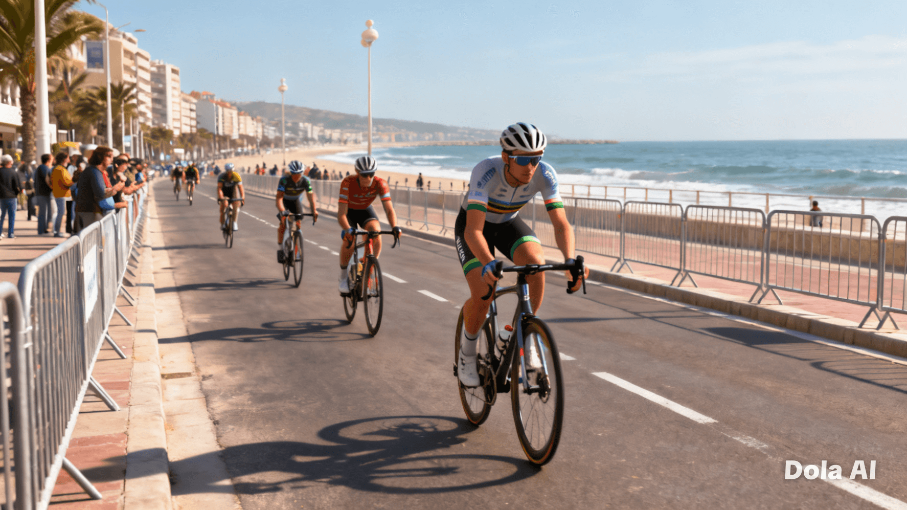 When Cycling Briefly Redraws the Coast