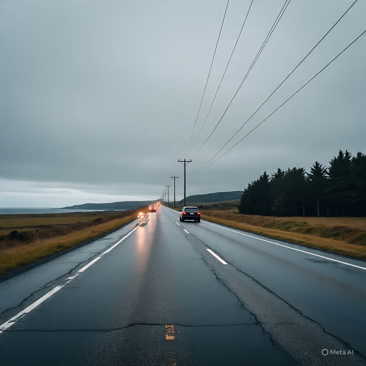 Where Wires Fell Across the Road, and Time Slowed Along the Northern Route