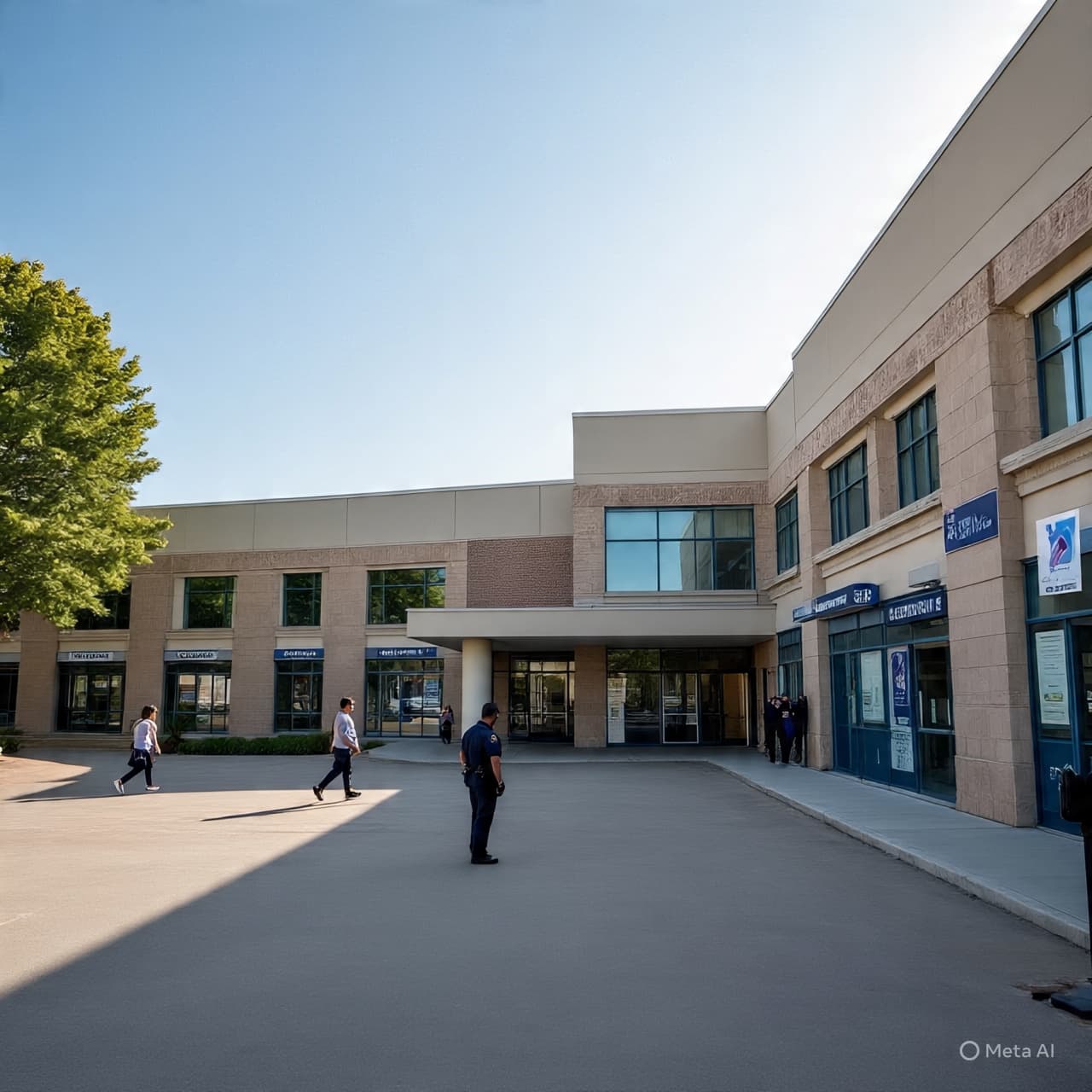 Across Quiet School Grounds, A Threat Is Met With Vigilance and Care