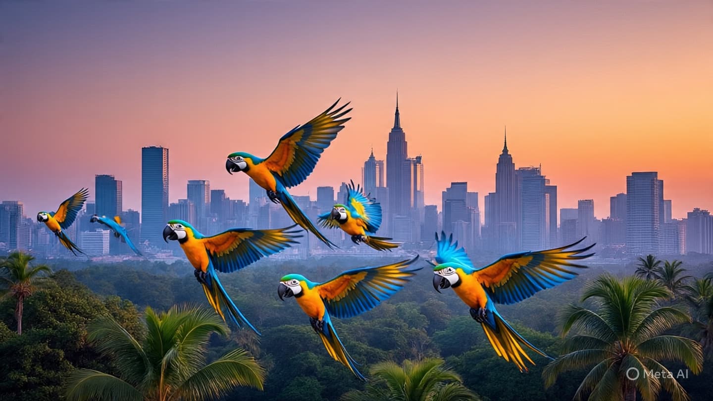 Can Caracas still hold its birds when their trees begin to fade?