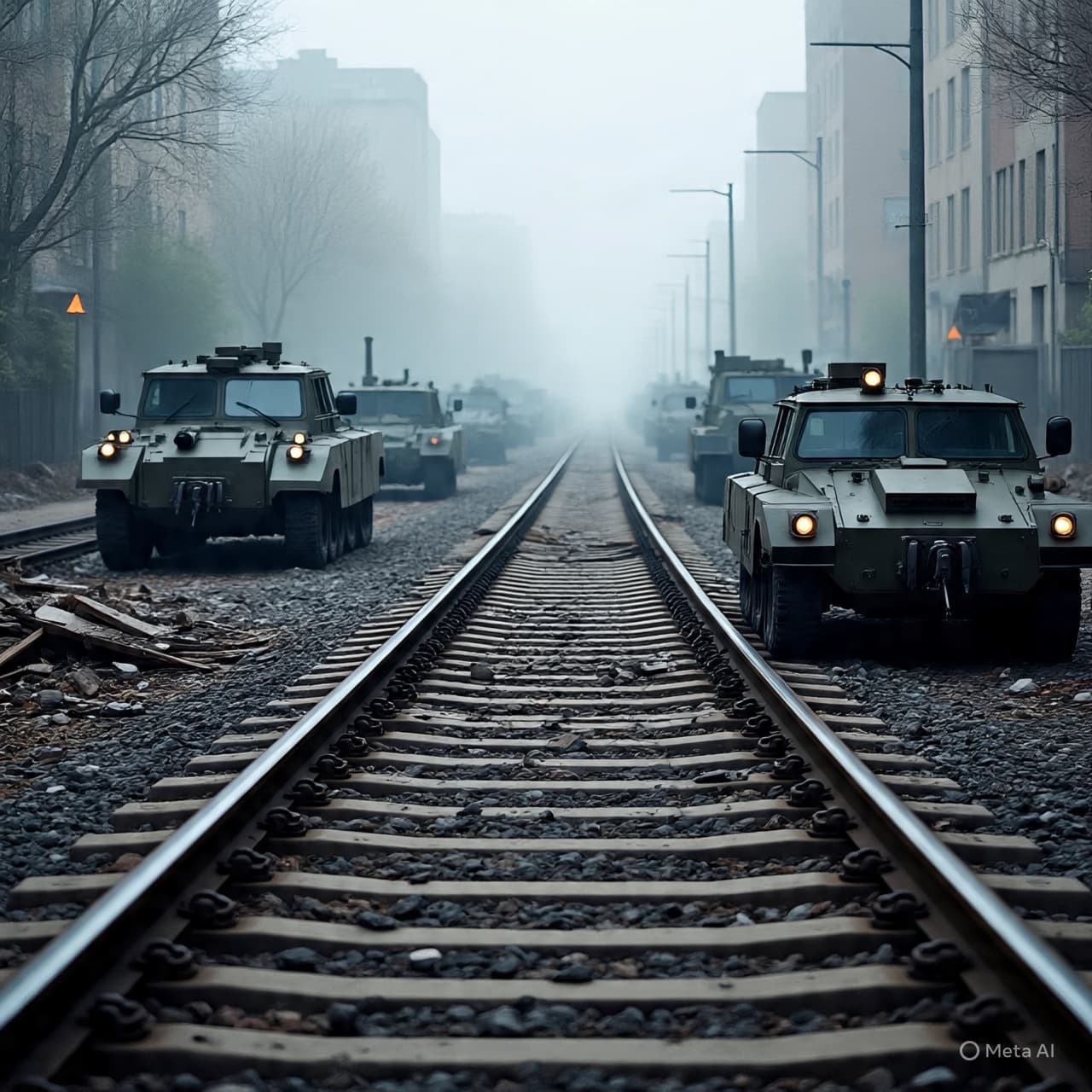 “At the Edge of Steel and Snow: Pokrovsk’s Quiet Streets Under a Winter’s Fierce Siege”