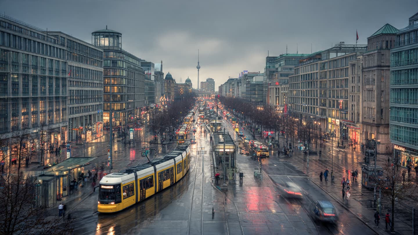 Under Berlin’s Gray Morning Sky: Merz Confronts Trump, Brussels, and Germany’s Slowing Engine