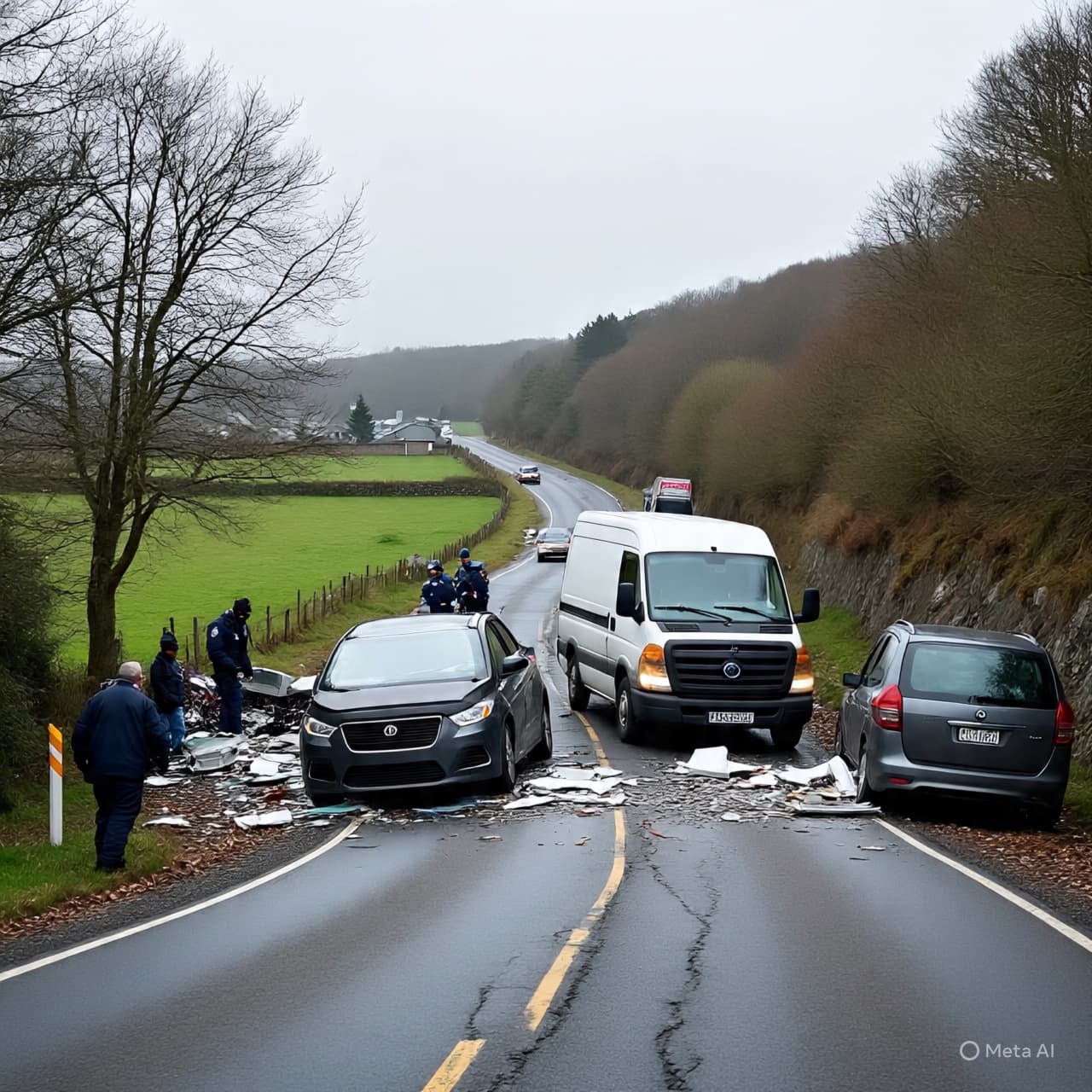 Where the Road Narrows: A Multi-Vehicle Crash Leaves Woman in Critical Condition in Mayo