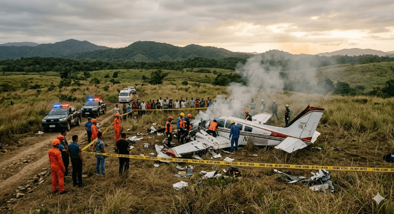 Tragedy in Paradise: Two Feared Dead After Small Plane Crashes in Coron