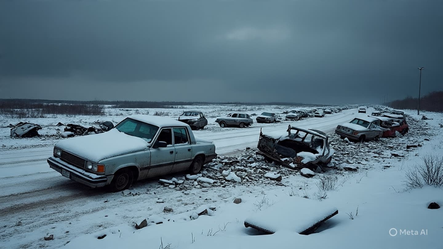 Where the Road Dissolves into White, A Winter Requiem on the Long Highway East