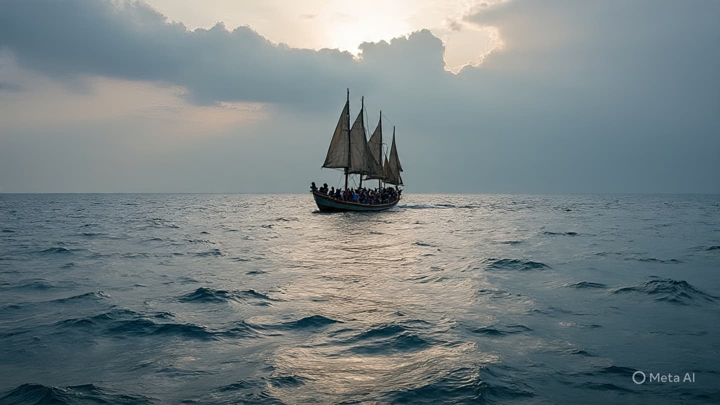 When Journeys Disappear Beneath the Waves