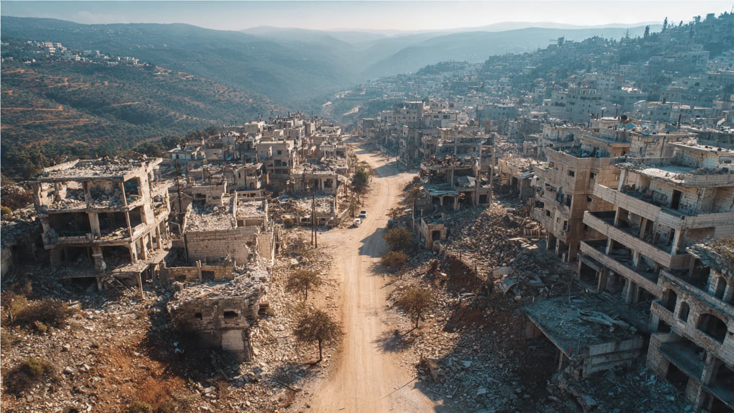 Under Watching Satellites: Bint Jbeil and the Quiet Geometry of War