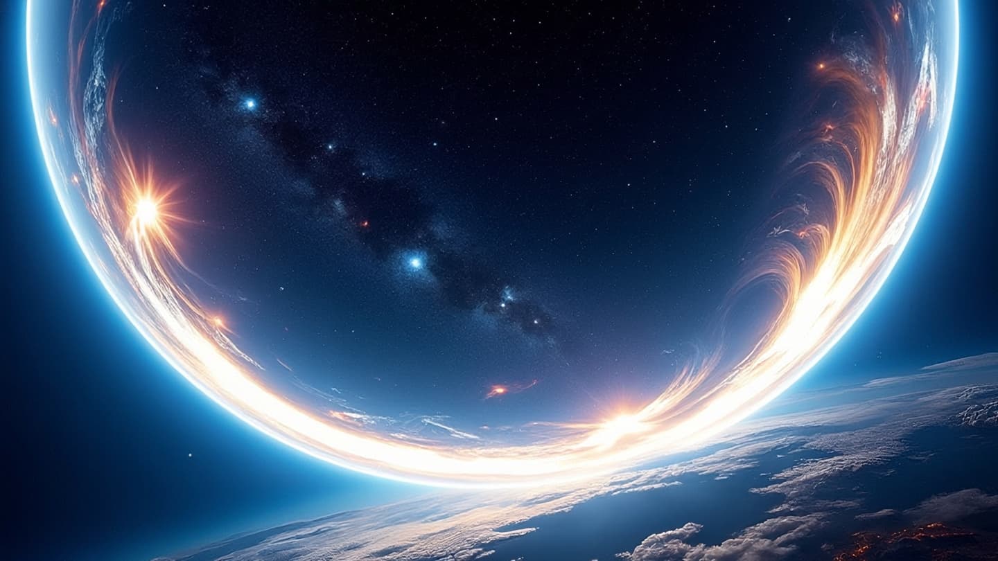 The invisible currents around Earth begin to tell their quiet story