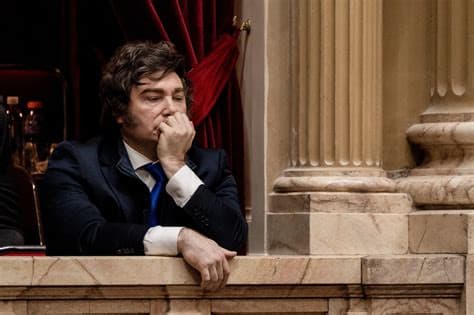 Milei Pleads for Patience as Growth Slows and Approval Falls