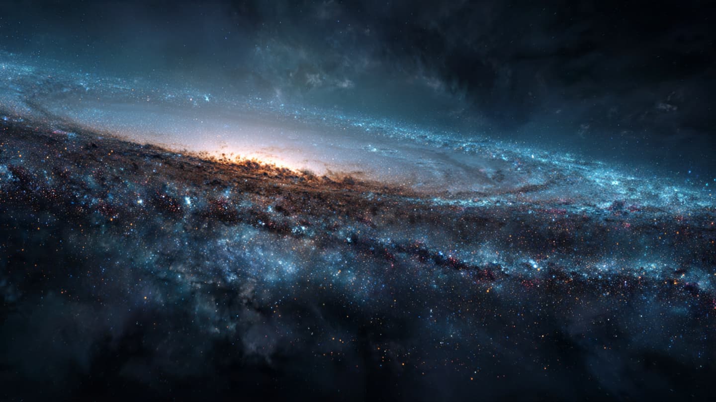 Beyond the Milky Way’s Shadow, a Giant Structure Quietly Emerges.