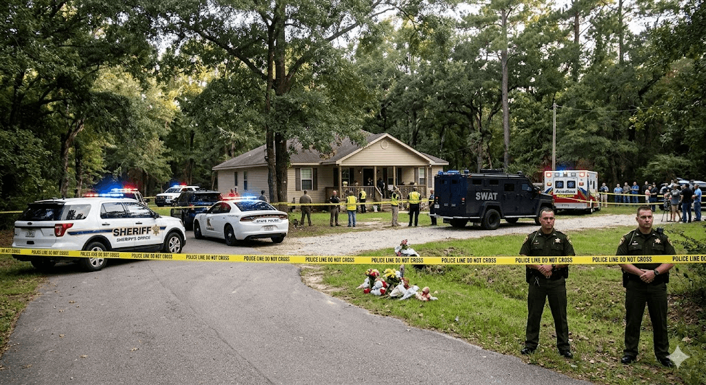 Unspeakable Horror in Louisiana: Eight Children Killed in Devastating Domestic Attack