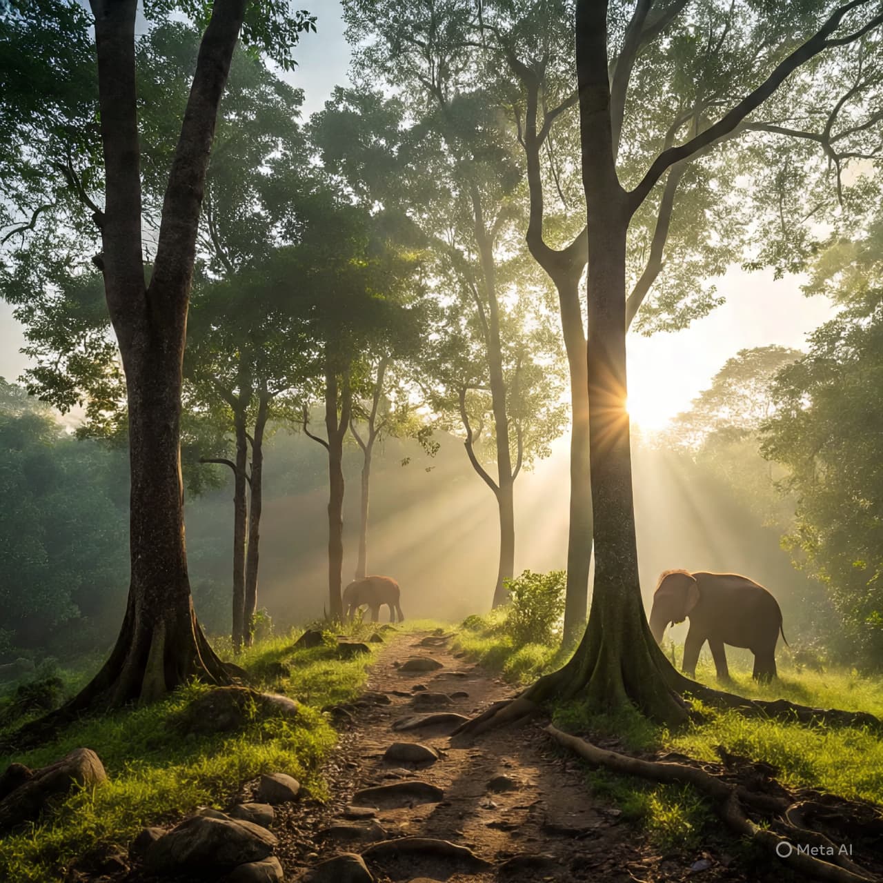 When Dawn Meets the Forest: Reflections on Life, Loss, and an Elephant’s Path in Khao Yai