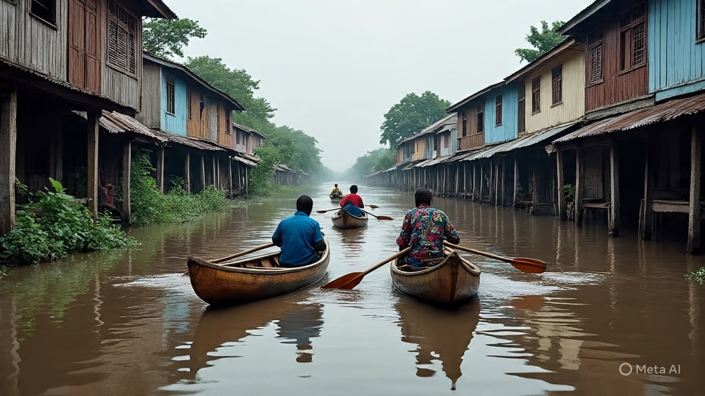 When the Heavens Open Upon the Kindu Streets: Reflections on the Rising Water