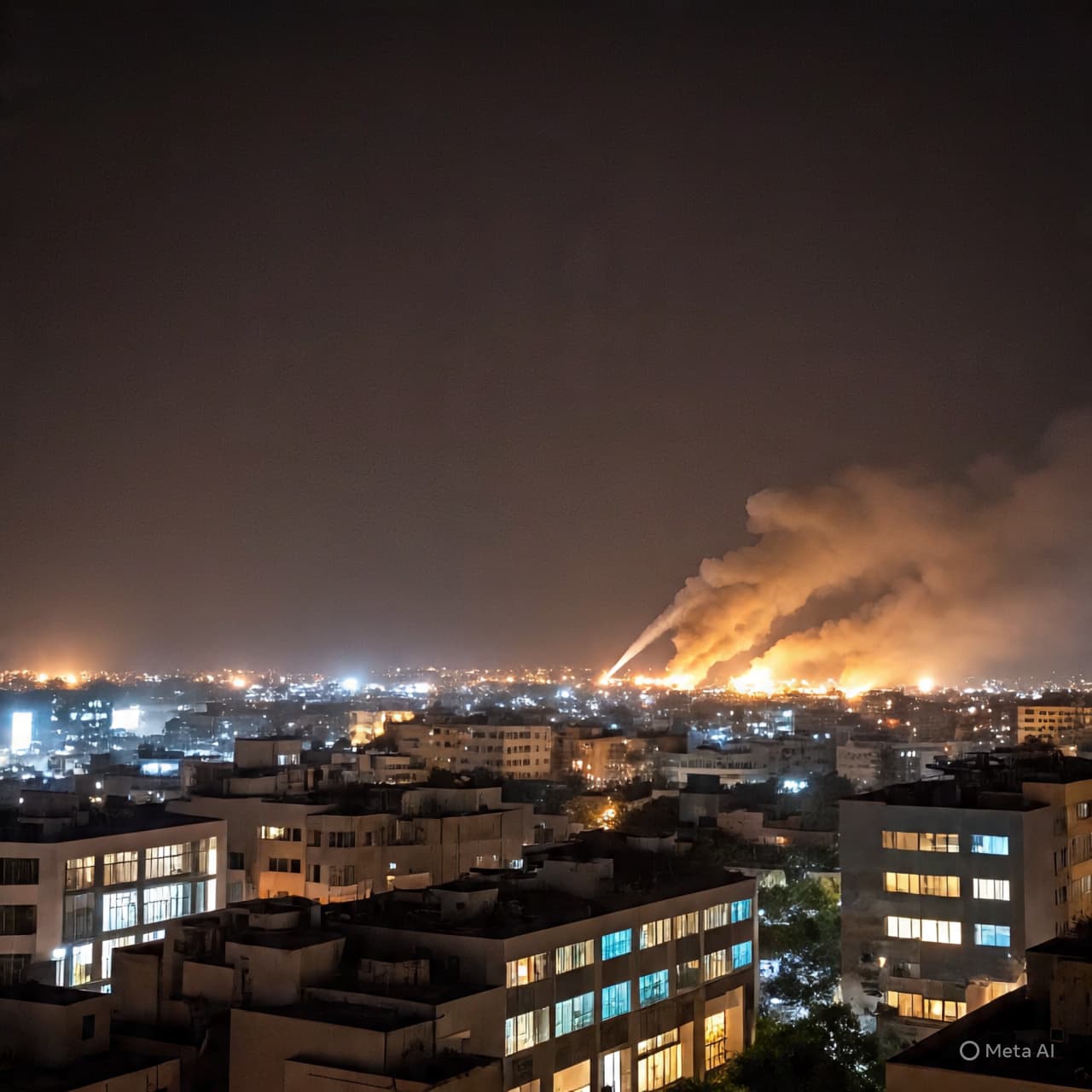 When the Night Sky Speaks: Echoes of Conflict Over Tehran, Beirut, and Tel Aviv