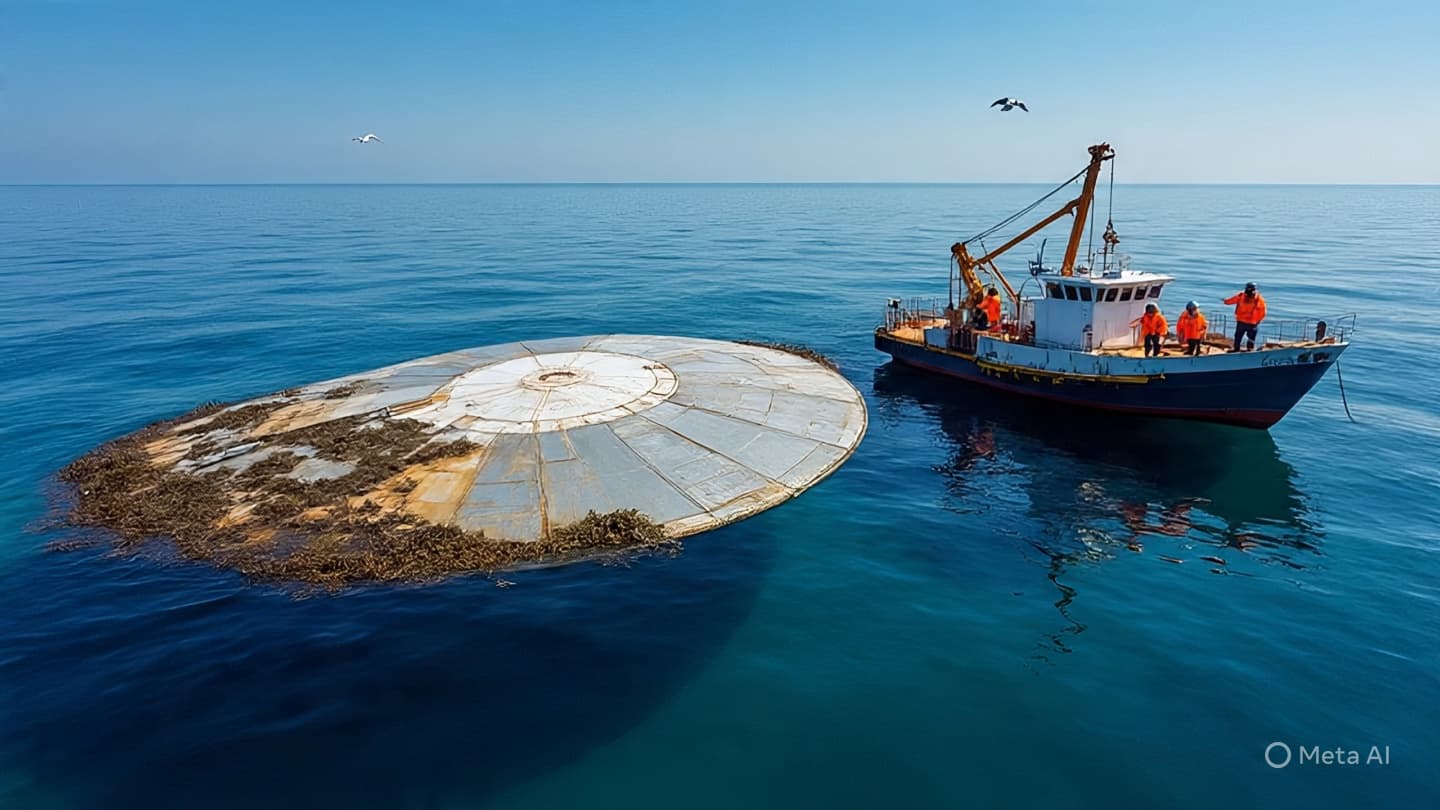 What stories does a heat shield tell beneath the ocean’s surface?