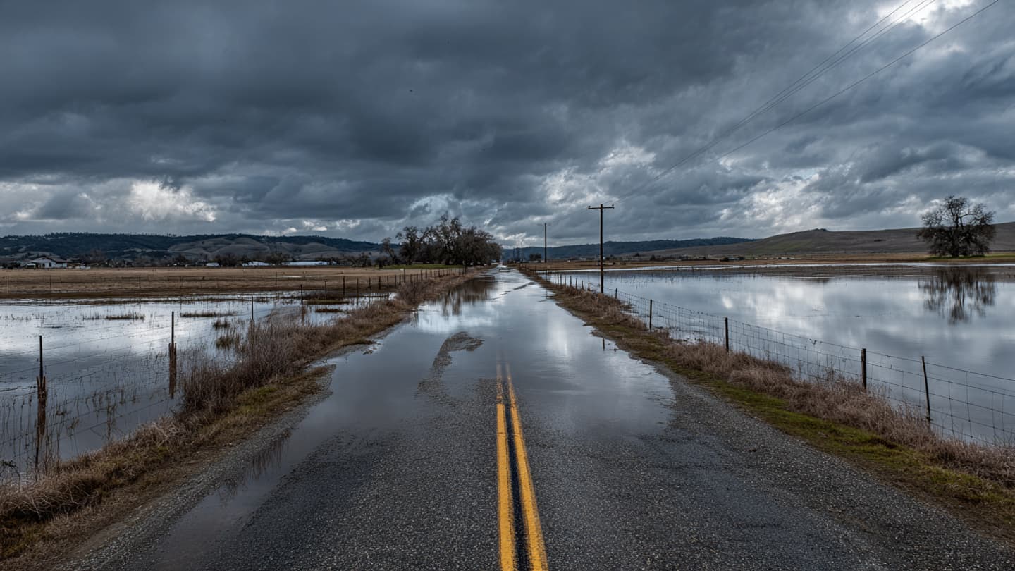 When the Pavement Vanishes Under the Blue, Reflections on the Coming of the Water