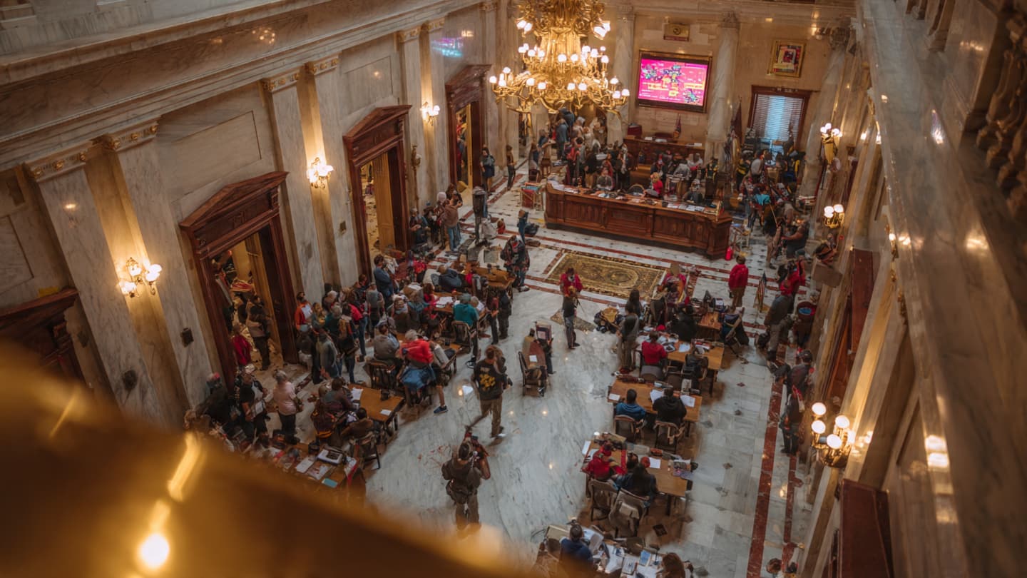 Beneath the Marble Ceilings, Old Voting Battles Found New Voices