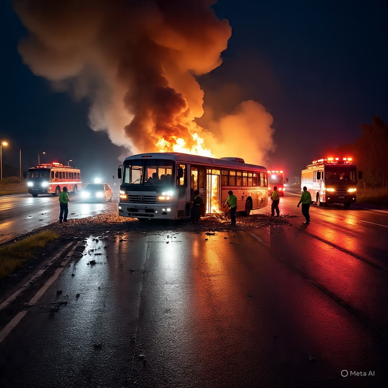When a Journey Ends in Flames: Swiss Authorities Investigate Fatal Bus Fire