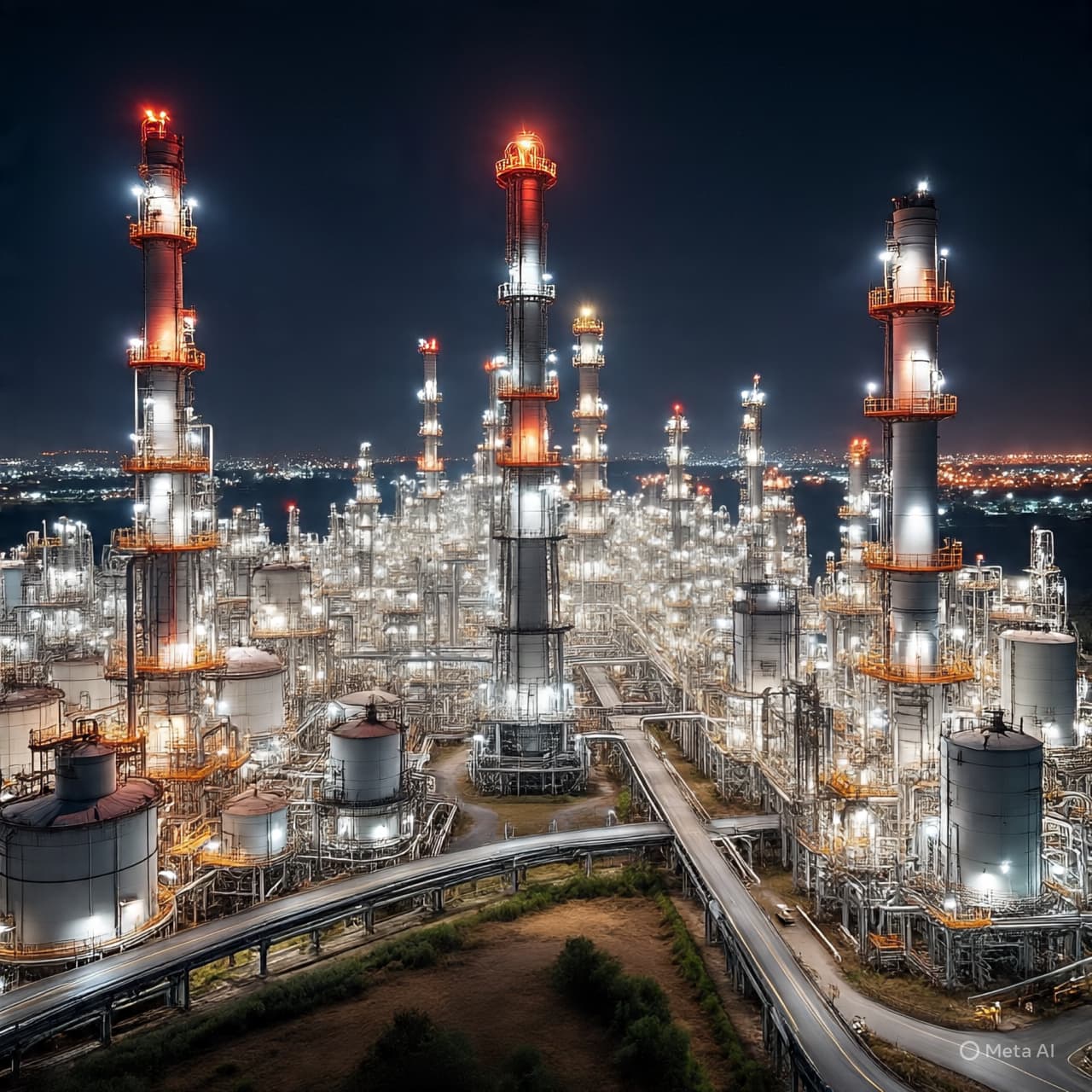 Across the Refinery Lights: A Strike, a Signal, and the Unfolding Shape of Regional Strain