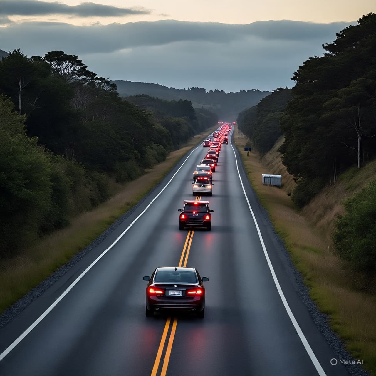 Along the Quiet Road Between Rotorua and the Sea: Police Prepare for a Procession of Grief and Gathering
